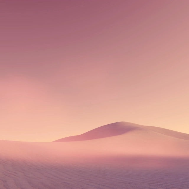 pink sand dune landscape
