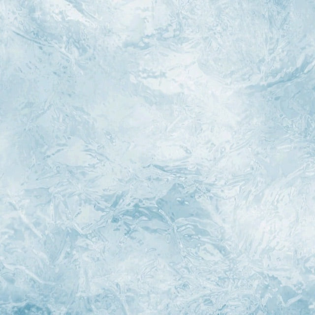 close up of shiny blue ice surface